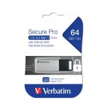 Pendrive Verbatim Store 'n' Go Secure Pro 64GB USB 3.0 - 2