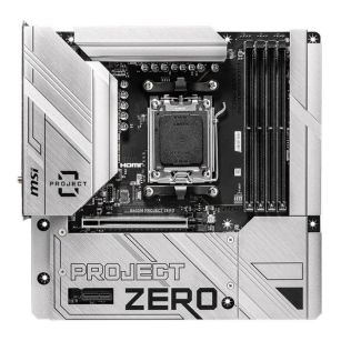 Płyta MSI B650M PROJECT ZERO /AMD B650/DDR5/SATA3/M.2/USB3.2/WiFi/BT/PCIe4.0/AM5/mATX