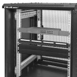 Panel zaślepiający QOLTEC do szaf RACK 19