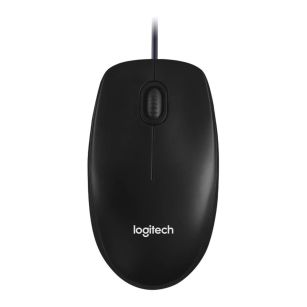 Mysz przewodowa Logitech M100 optyczna czarna