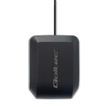 Antena GPS Qoltec GLONASS z podstawą magnetyczną | dookólna | 28dBi | SMA - 6