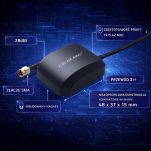 Antena GPS Qoltec GLONASS z podstawą magnetyczną | dookólna | 28dBi | SMA - 3