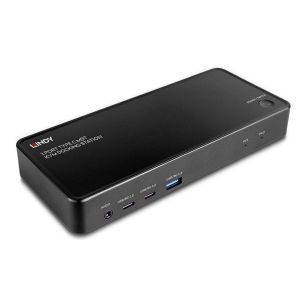 Replikator portów LINDY USB-C do 1xHDMI/1xDP/1xRJ45/3xUSB-A/3xUSB-C/1xAudio