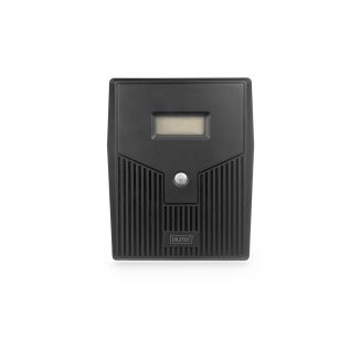 Zasilacz awaryjny UPS DIGITUS Line-Ineractive LCD 2000VA/1200W, 2x12V/9Ah, AVR, 4x Schuko CEE 7/3, 2x RJ11, 1x USB 2.0 typ B