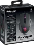Mysz przewodowa Defender WOLVERINE GM-700L 12800dpi 7P Gaming RGB - 4