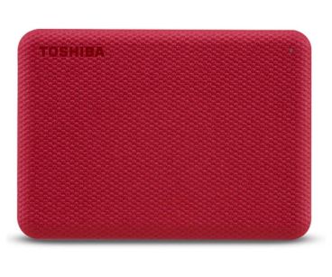 Dysk zewnętrzny Toshiba Canvio Advance 1TB 2,5" USB 3.2 Gen 1 red