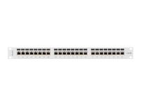 Patch panel Lanberg 24 port 1U kat.6A ekranowany szary - 4