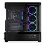 Obudowa Endorfy Aquarius 8000 Corona ATX z oknem bez zasilacza czarna - 4
