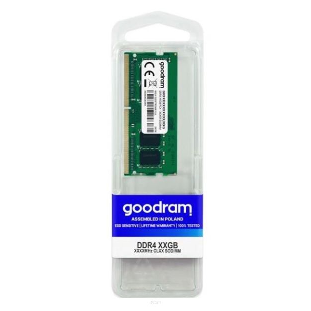 Pamięć SODIMM DDR4 GOODRAM 16GB 3200MHz CL22