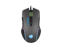 Mysz przewodowa Fury Hustler optyczna Gaming 6400 DPI czarna RGB - 7