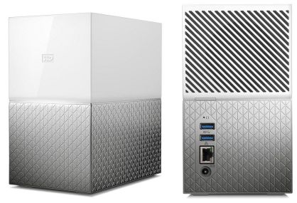 Serwer plików NAS WD My Cloud Home Duo 16TB (2x8TB)  (WDBMUT0160JWT)