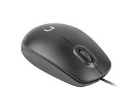 Mysz przewodowa Natec Hawk laserowa 1000 DPI czarna - 4