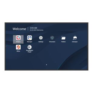 Monitor ViewSonic CDE6531-1C 65" 4K Digital Signage Display 24/7