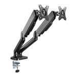 Uchwyt biurkowy 2xLCD/LED Techly 17