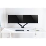 Uchwyt biurkowy 2xLCD/LED Techly 17