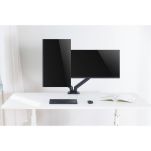 Uchwyt biurkowy 2xLCD/LED Techly 17