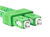 Patchcord światłowodowy Lanberg SM SC/APC-SC/APC DUPLEX 3.0mm LSZH G657A1 1m żółty - 2