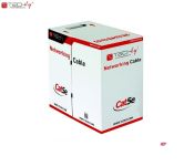 Kabel instalacyjny Intellinet skrętka Cat5e U/UTP drut, SOHO CCA 305m szary - 2