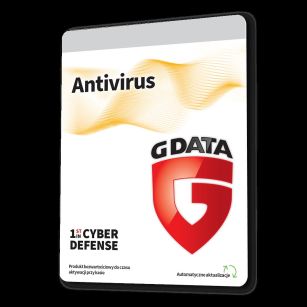 Oprogramowanie G DATA Antivirus 1PC 1rok karta-klucz