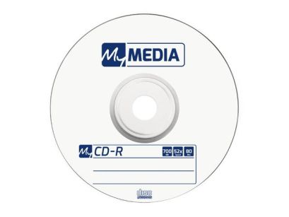 Płyty CD-R MyMedia 700MB Wrap (Spindle 10)