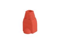 Osłonka na wtyk RJ45 Lanberg 100 szt czerwona - 2