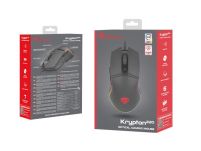 Mysz przewodowa Genesis Krypton 220 optyczna Gaming 6400DPI czarna - 5