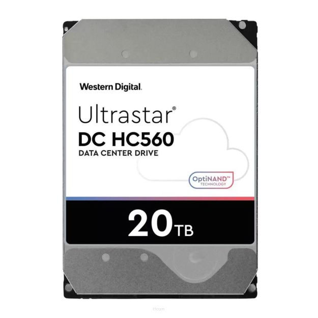 Dysk Western Digital Ultrastar DC HC560 7K8 20TB 3,5