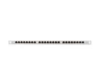 Patch panel Lanberg PPS6-0024-S 24 port 0.5U kat.6 ekranowany szary - 4