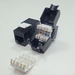 Moduł keystone Jack RJ45 kat. 6 UTP, beznarzędziowy Netrack - 6
