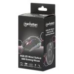 Mysz przewodowa Manhattan 7200dpi Gaming LED RGB USB - 7
