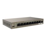 Switch niezarządzalny Tenda TEG1110PF-8-120W 9x1GbE 1xSFP PoE - 2