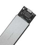 Obudowa/kieszeń Qoltec na dysk M.2 SSD | SATA | NGFF | USB 3.0 | Super speed 5Gb/s | 2TB | Srebrny - 8