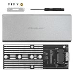Obudowa/kieszeń Qoltec na dysk M.2 SSD | SATA | NGFF | USB 3.0 | Super speed 5Gb/s | 2TB | Srebrny - 9