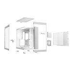 Obudowa be quiet! Light Base 600 DX White ATX Midi z oknem bez zasilacza - 3