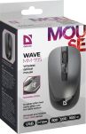 Mysz bezprzewodowa Defender WAVE MM-995 optyczna bezklikowa silent 1600dpi srebrna - 4