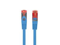 Patchcord Lanberg S/FTP kat.6 0,25m LSZH CU fluke passed niebieski - 2