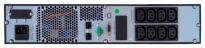 Zasilacz awaryjny UPS ORVALDI V1100+ sinus 2U LCD Line-Interactive - 4