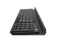 Klawiatura bezprzewodowa Natec Felimare US Bluetooth + 2.4GHz, slim uchwyt na telefon/tablet czarna - 9