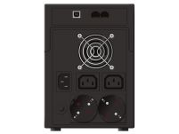 Zasilacz awaryjny UPS Power Walker Line-Interactive 1200VA 2xSCHUKO+2xIEC RJ11/RJ45 USB - 2