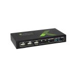 Przełącznik KVM Techly 2-portowy HDMI/USB 2x1 z Audio 4K 30Hz - 2