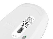 Mysz bezprzewodowa Natec Harrier 2 bluetooth 5.1 1600 DPI z cichym klikiem biało-szara - 3