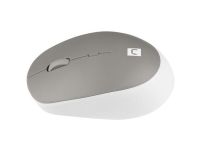 Mysz bezprzewodowa Natec Harrier 2 bluetooth 5.1 1600 DPI z cichym klikiem biało-szara - 4