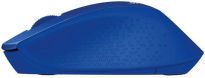 Mysz bezprzewodowa Logitech M330 Silent Plus optyczna niebieska - 3