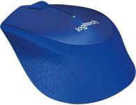 Mysz bezprzewodowa Logitech M330 Silent Plus optyczna niebieska - 2