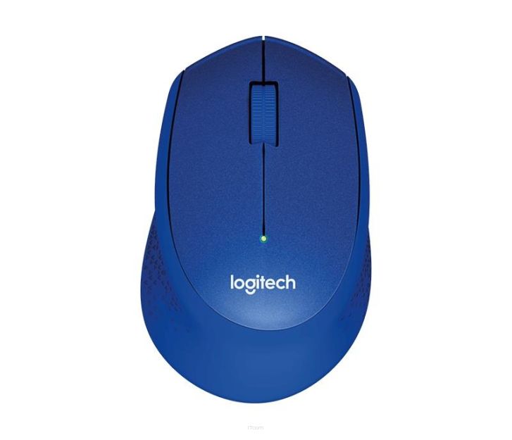 Mysz bezprzewodowa Logitech M330 Silent Plus optyczna niebieska