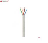 Kabel instalacyjny TechlyPro skrętka Cat6 UTP 4x2 drut CCA 305m, szary - 2