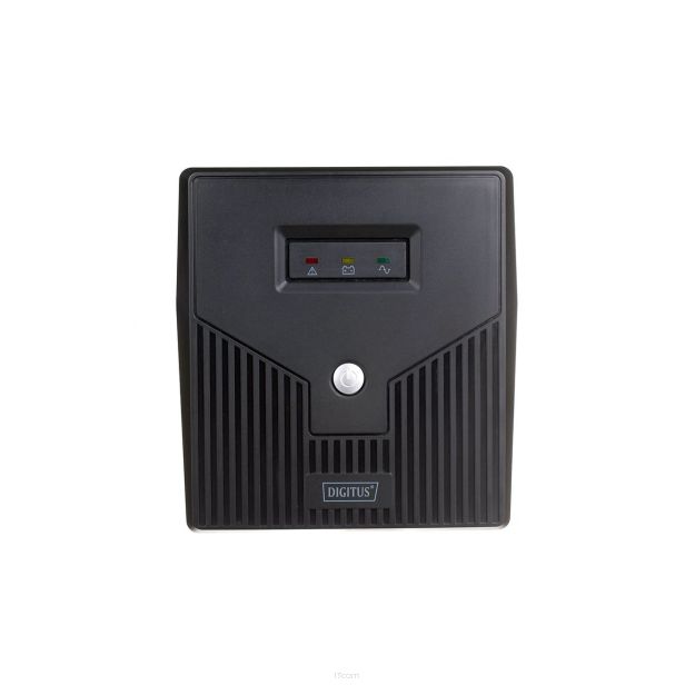 Zasilacz awaryjny UPS DIGITUS Line-Ineractive LED 1000VA/600W, 2x12V/7Ah, AVR, 4x Schuko CEE 7/3, 2x RJ11, 1x USB 2.0 typ B