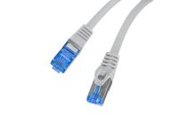 Patchcord Lanberg S/FTP kat.6A 0,25m LSZH CCA fluke passed szary - 3