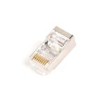Wtyk RJ45 (8P8C) przelotowy DIGITUS kat.5e, ekranowany, AWG 26-24, opakowanie 100 szt. - 4