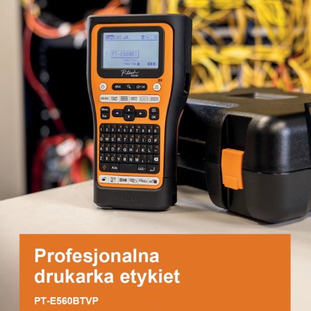 Drukarka etykiet Brother PT-E560BTVP Bluetooth